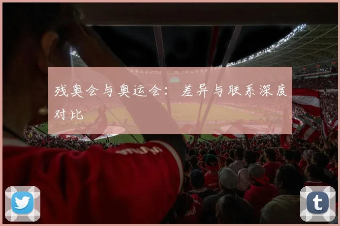 残奥会与奥运会:差异与联系深度对比