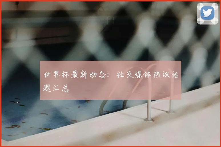 世界杯最新动态：社交媒体热议话题汇总